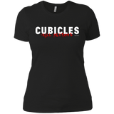 T-Shirts Black / X-Small Cubicles Kill Neurons Women's Premium T-Shirt