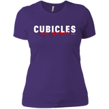 T-Shirts Purple Rush/ / X-Small Cubicles Kill Neurons Women's Premium T-Shirt