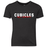 T-Shirts Vintage Black / YXS Cubicles Kill Neurons Youth Triblend T-Shirt