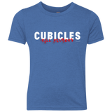 T-Shirts Vintage Royal / YXS Cubicles Kill Neurons Youth Triblend T-Shirt