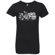 T-Shirts Black / YXS Cubistextinction Girls Premium T-Shirt
