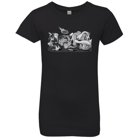 T-Shirts Black / YXS Cubistextinction Girls Premium T-Shirt