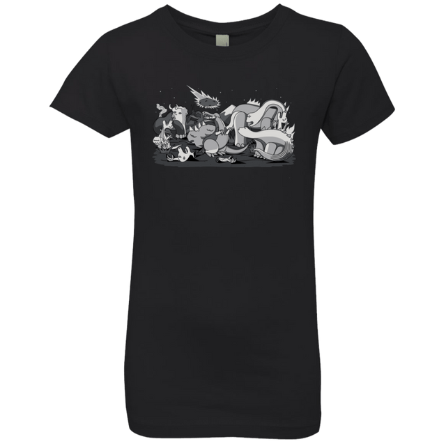 T-Shirts Black / YXS Cubistextinction Girls Premium T-Shirt
