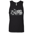 T-Shirts Black / S Cubistextinction Men's Premium Tank Top