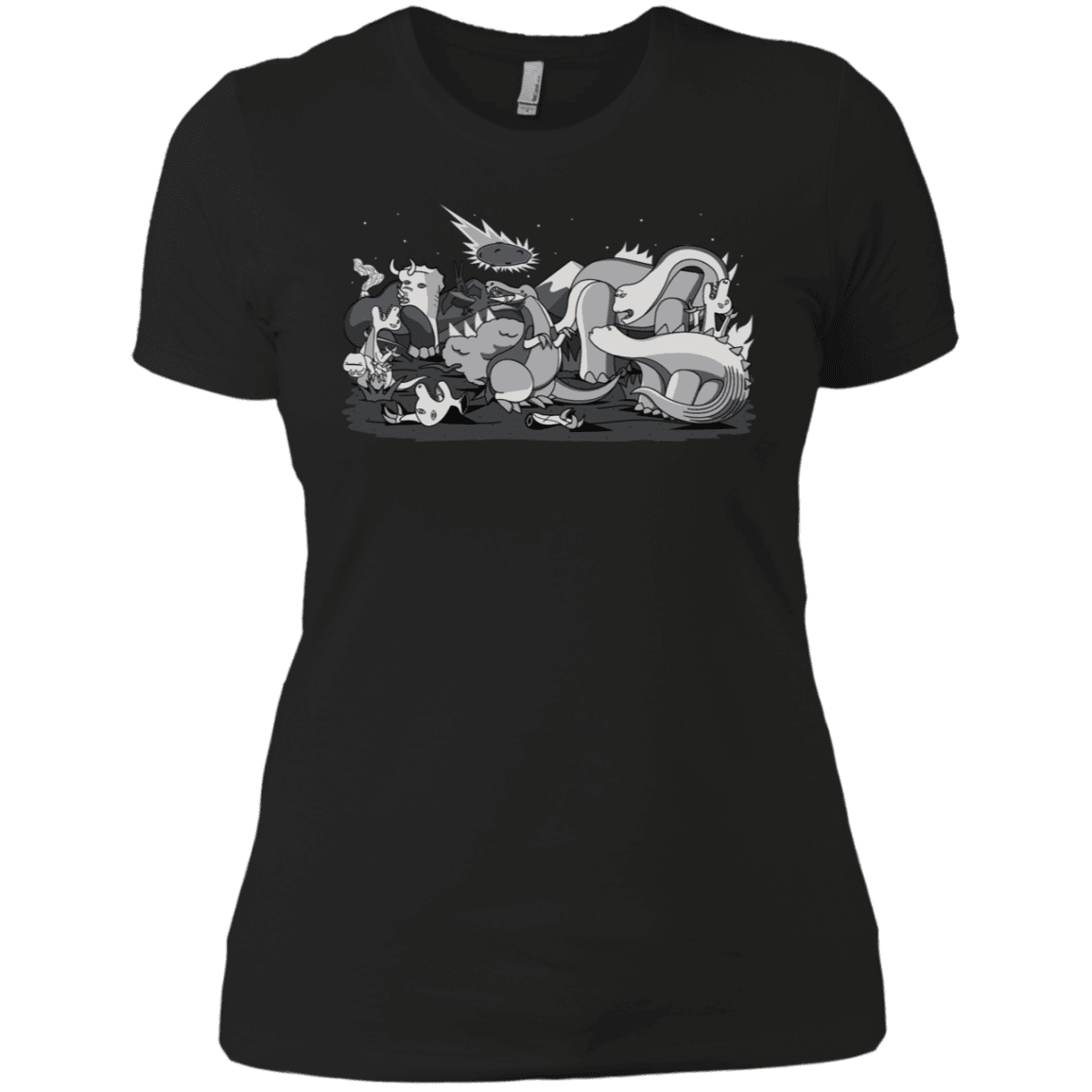 T-Shirts Black / X-Small Cubistextinction Women's Premium T-Shirt