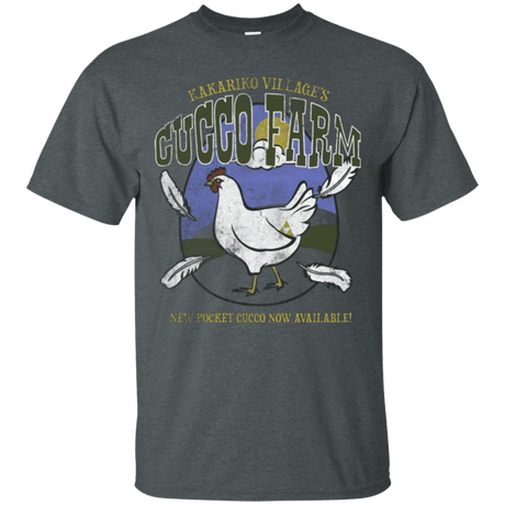 T-Shirts Dark Heather / Small Cucco Farm T-Shirt