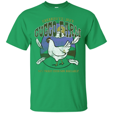 T-Shirts Irish Green / Small Cucco Farm T-Shirt