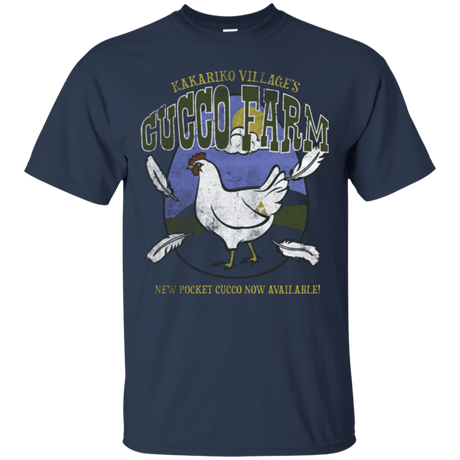 T-Shirts Navy / Small Cucco Farm T-Shirt