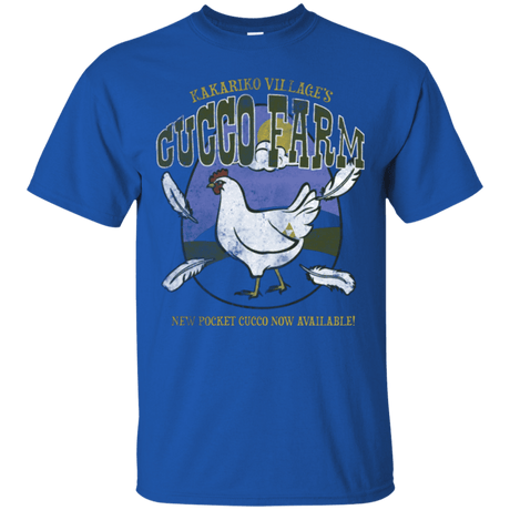 T-Shirts Royal / Small Cucco Farm T-Shirt