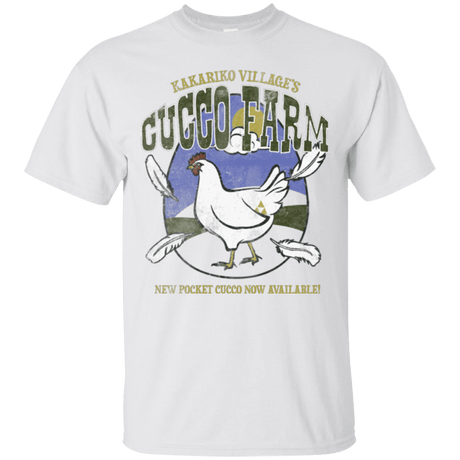 T-Shirts White / Small Cucco Farm T-Shirt
