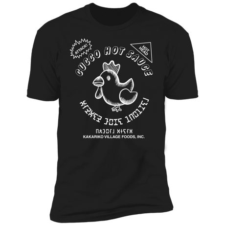 T-Shirts Black / S Cucco Hot Sauce Men's Premium T-Shirt