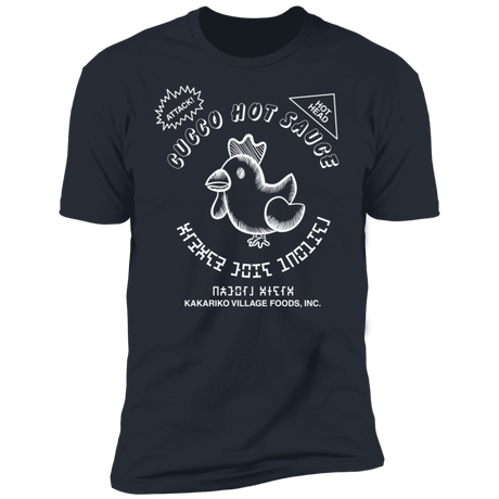 T-Shirts Indigo / S Cucco Hot Sauce Men's Premium T-Shirt