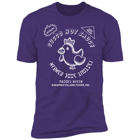 T-Shirts Purple Rush/ / S Cucco Hot Sauce Men's Premium T-Shirt