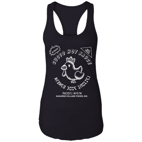 T-Shirts Black / X-Small Cucco Hot Sauce Racerback Tank