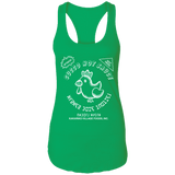 T-Shirts Kelly Green / X-Small Cucco Hot Sauce Racerback Tank