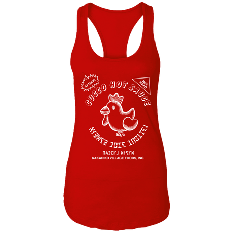 T-Shirts Red / X-Small Cucco Hot Sauce Racerback Tank