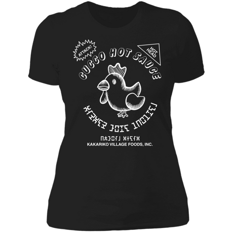 T-Shirts Black / S Cucco Hot Sauce Women's Premium T-Shirt