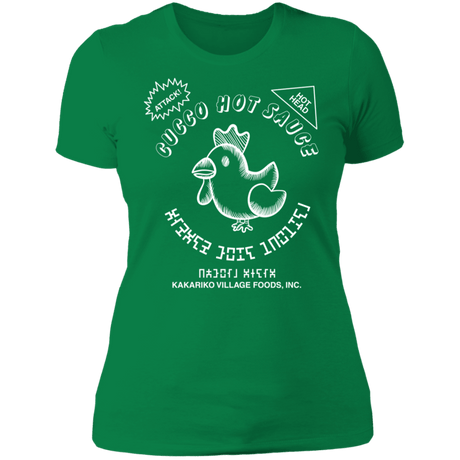 T-Shirts Kelly Green / S Cucco Hot Sauce Women's Premium T-Shirt
