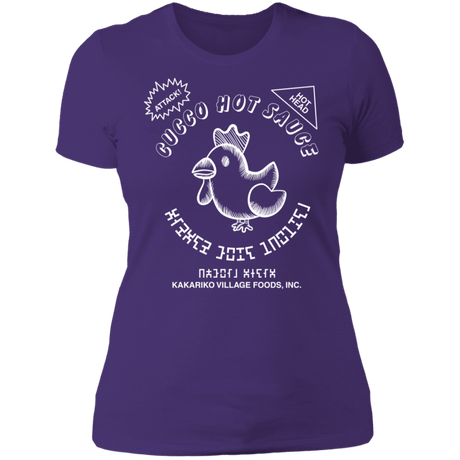 T-Shirts Purple Rush/ / S Cucco Hot Sauce Women's Premium T-Shirt