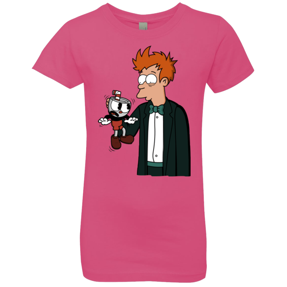 T-Shirts Hot Pink / YXS Cup 101 Girls Premium T-Shirt