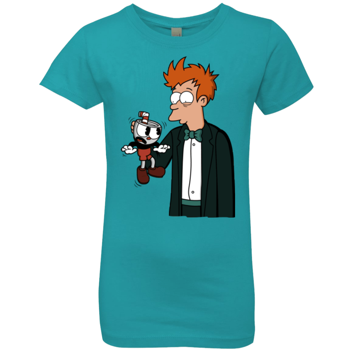 T-Shirts Tahiti Blue / YXS Cup 101 Girls Premium T-Shirt