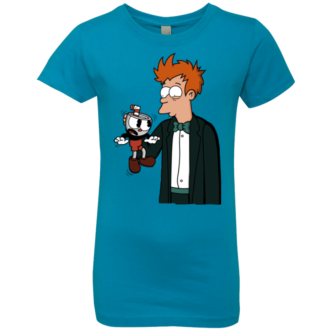 T-Shirts Turquoise / YXS Cup 101 Girls Premium T-Shirt