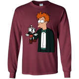 T-Shirts Maroon / S Cup 101 Men's Long Sleeve T-Shirt