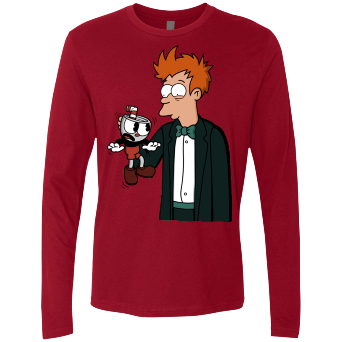 T-Shirts Cardinal / S Cup 101 Men's Premium Long Sleeve