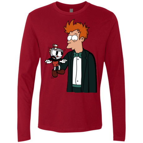 T-Shirts Cardinal / S Cup 101 Men's Premium Long Sleeve