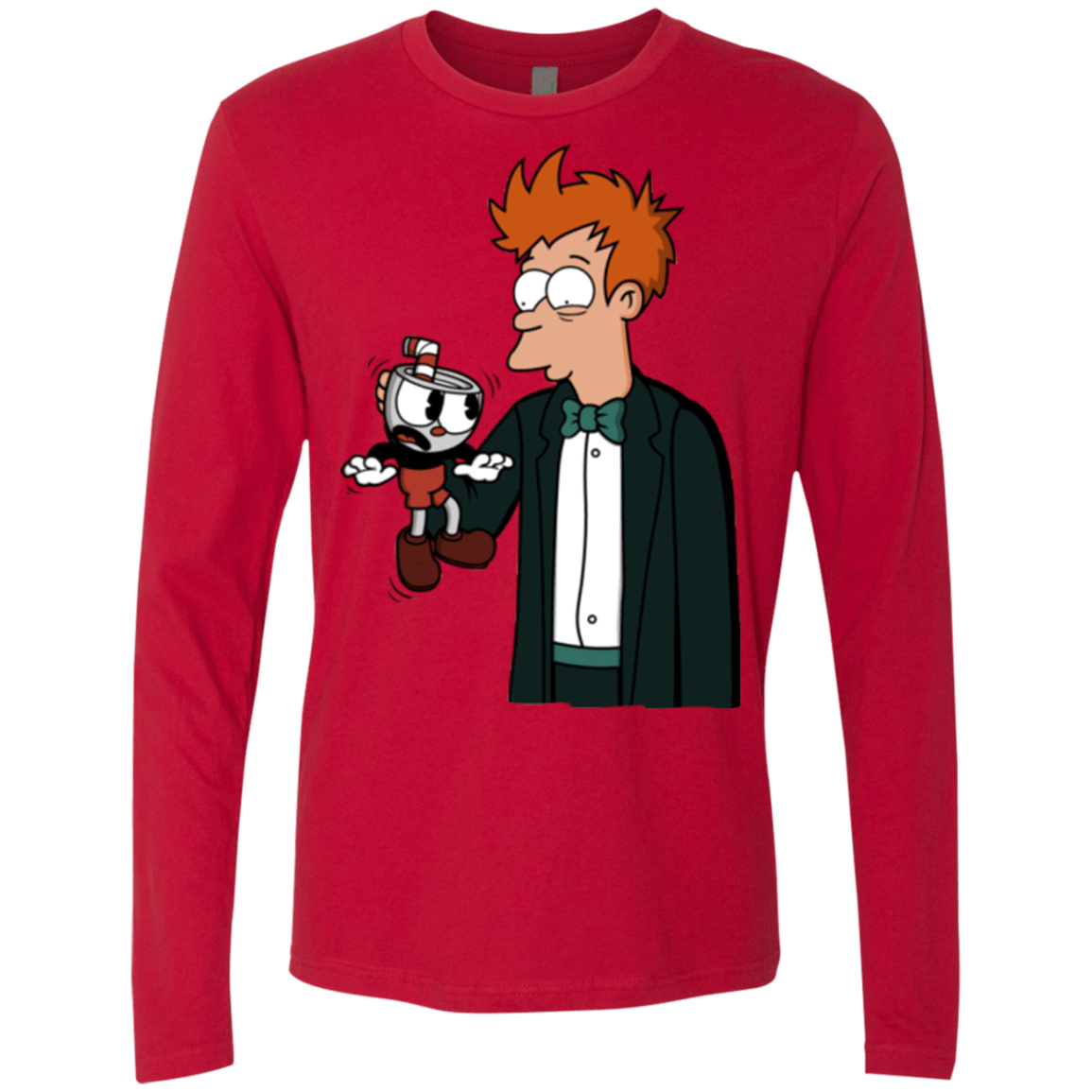 T-Shirts Red / S Cup 101 Men's Premium Long Sleeve