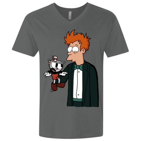 T-Shirts Heavy Metal / X-Small Cup 101 Men's Premium V-Neck