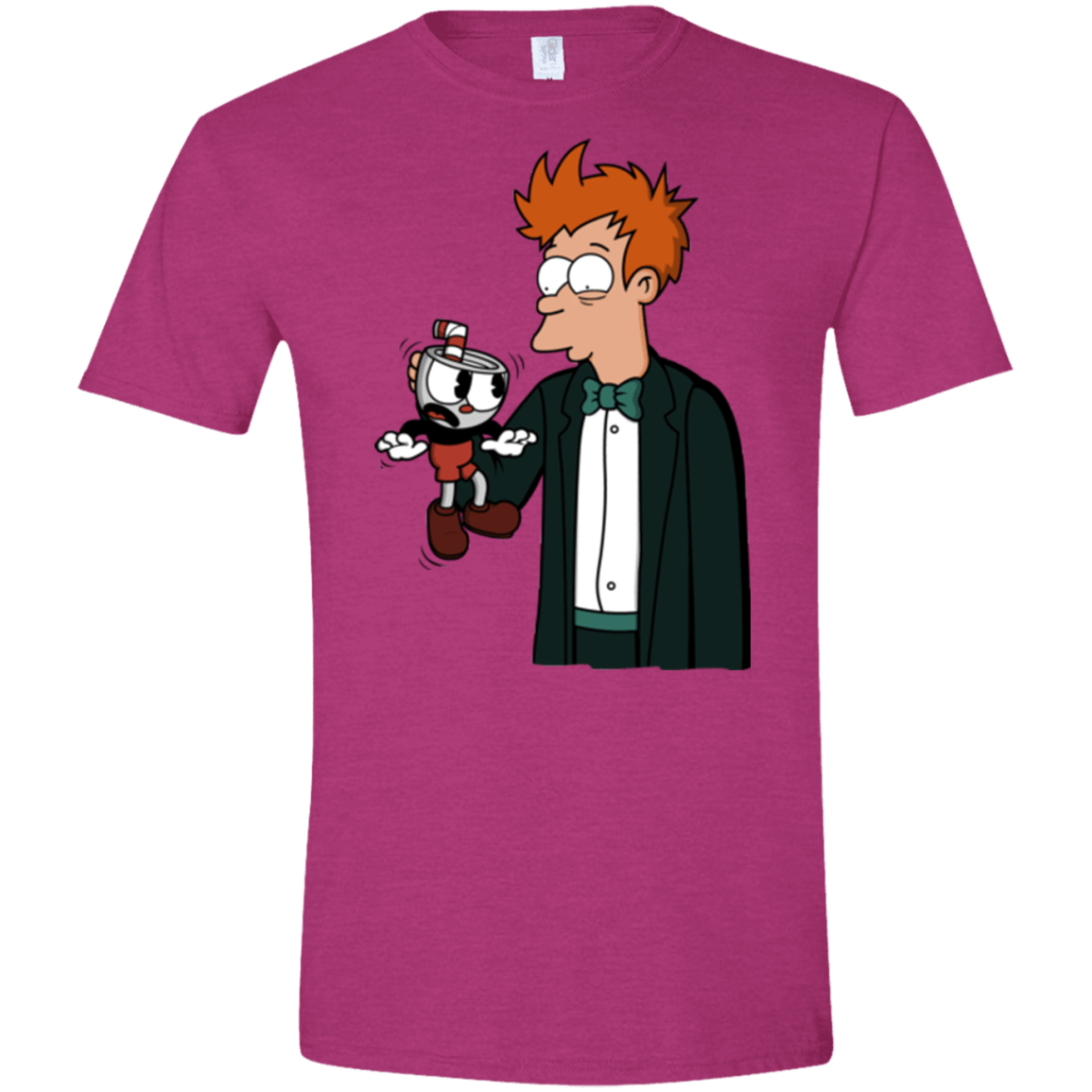 T-Shirts Antique Heliconia / S Cup 101 Men's Semi-Fitted Softstyle