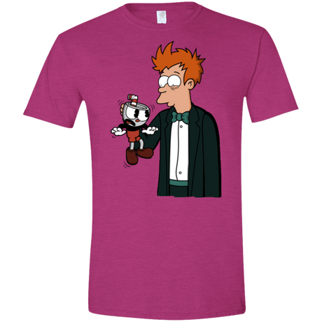 T-Shirts Antique Heliconia / S Cup 101 Men's Semi-Fitted Softstyle