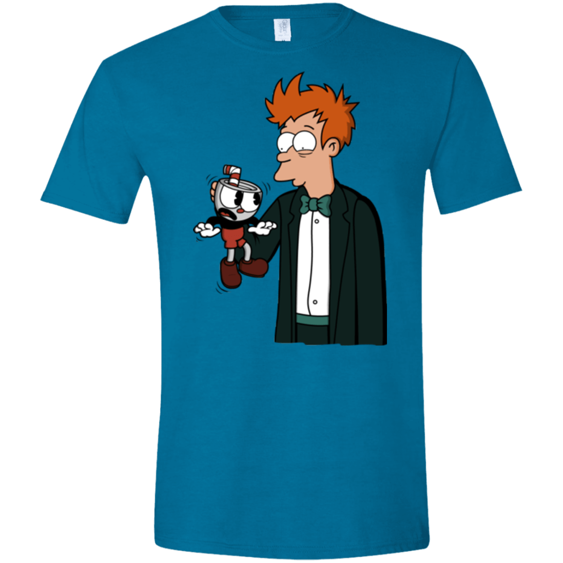 T-Shirts Antique Sapphire / S Cup 101 Men's Semi-Fitted Softstyle