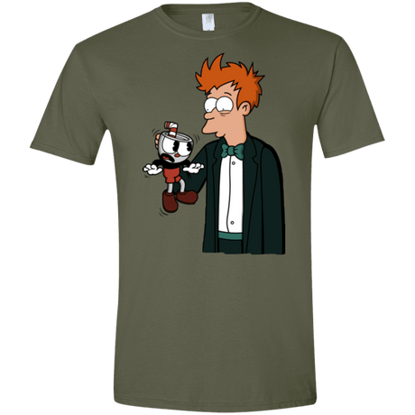 T-Shirts Military Green / S Cup 101 Men's Semi-Fitted Softstyle