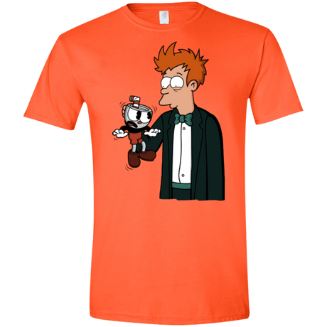 T-Shirts Orange / S Cup 101 Men's Semi-Fitted Softstyle