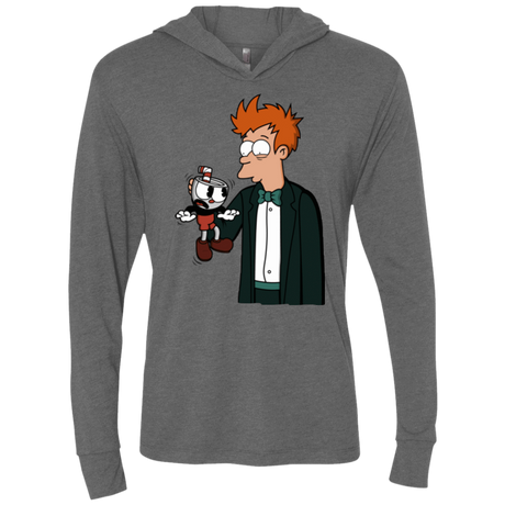 T-Shirts Premium Heather / X-Small Cup 101 Triblend Long Sleeve Hoodie Tee