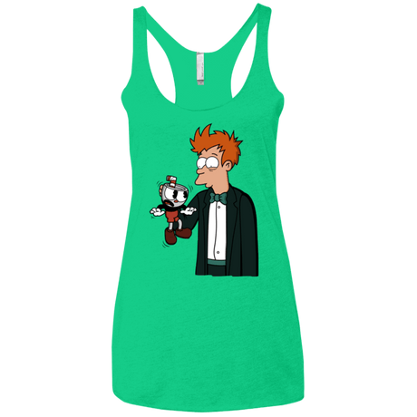 T-Shirts Envy / X-Small Cup 101 Women's Triblend Racerback Tank