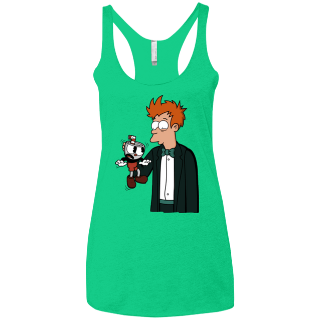 T-Shirts Envy / X-Small Cup 101 Women's Triblend Racerback Tank