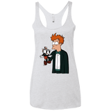 T-Shirts Heather White / X-Small Cup 101 Women's Triblend Racerback Tank