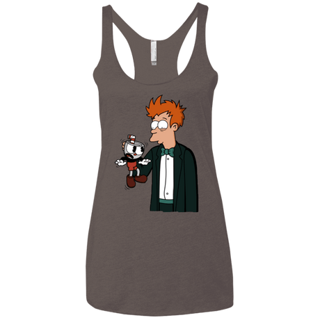 T-Shirts Macchiato / X-Small Cup 101 Women's Triblend Racerback Tank