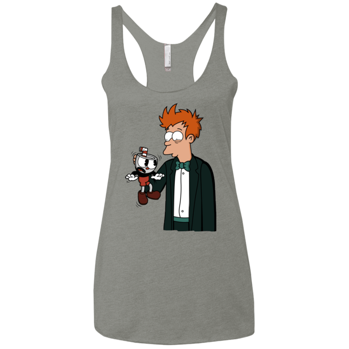 T-Shirts Venetian Grey / X-Small Cup 101 Women's Triblend Racerback Tank