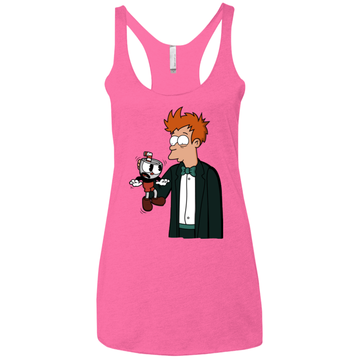 T-Shirts Vintage Pink / X-Small Cup 101 Women's Triblend Racerback Tank