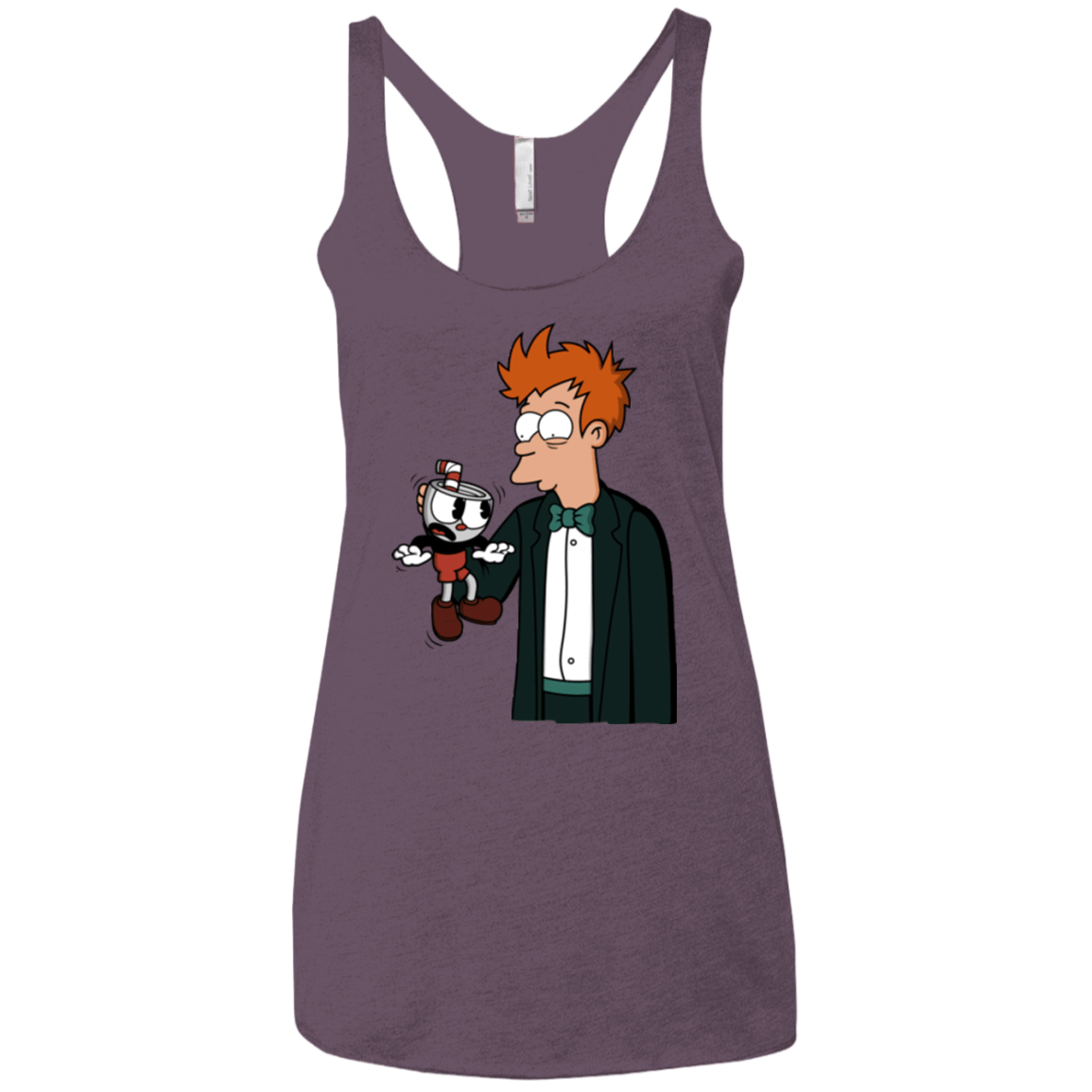 T-Shirts Vintage Purple / X-Small Cup 101 Women's Triblend Racerback Tank