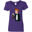 T-Shirts Purple / S Cup 101 Women's V-Neck T-Shirt