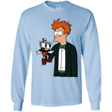 T-Shirts Light Blue / YS Cup 101 Youth Long Sleeve T-Shirt