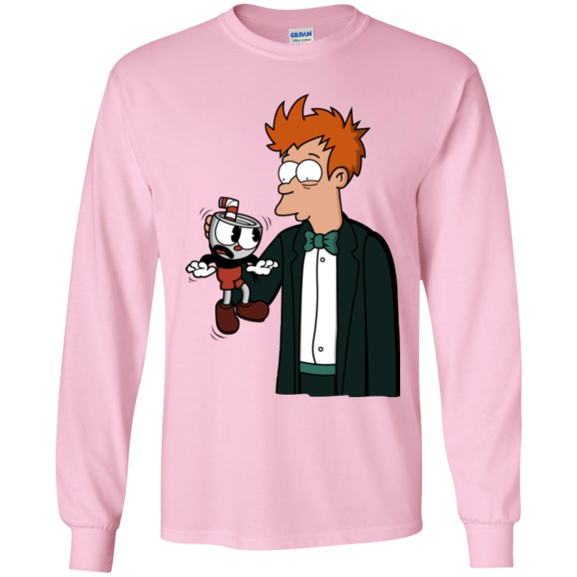 T-Shirts Light Pink / YS Cup 101 Youth Long Sleeve T-Shirt