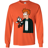 T-Shirts Orange / YS Cup 101 Youth Long Sleeve T-Shirt