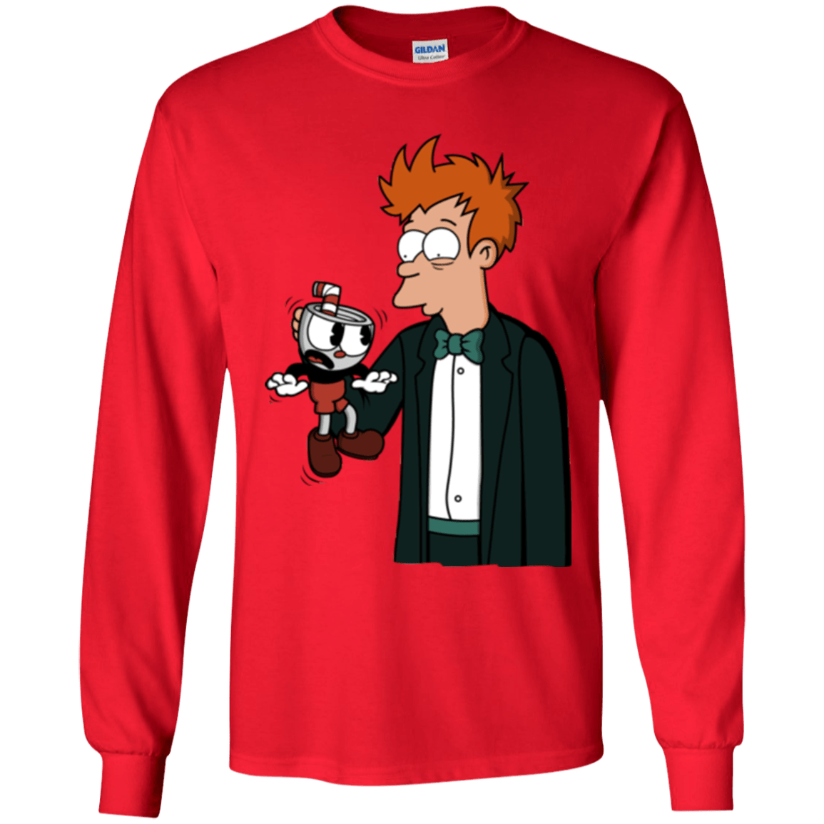 T-Shirts Red / YS Cup 101 Youth Long Sleeve T-Shirt