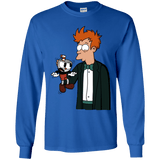 T-Shirts Royal / YS Cup 101 Youth Long Sleeve T-Shirt